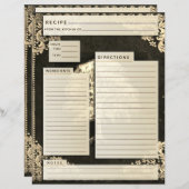 Oude familierecept invoegen (Voorkant / Achterkant)