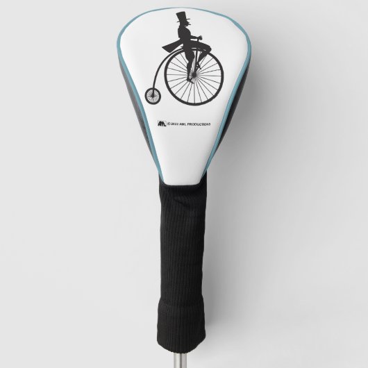 Oude Fashioned Bicycle Golfheadcover (Voorkant)