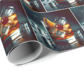 Oude fashioned Cocktail Cadeaupapier (Rol Hoek)