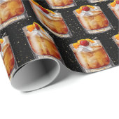 Oude fashioned Cocktail Cadeaupapier (Rol Hoek)