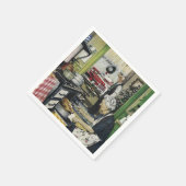 Oude Fashioned  Home Kitchen Kerstmis Servetten (Hoek)