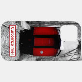 Oude Fashioned Red Steam Train iPhone Case (Achterkant (horizontaal))