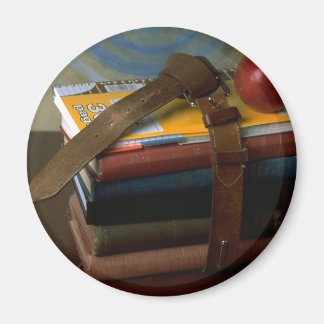 Oude Fashioned School Books Magneet