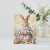 Oude feestdagen Konijn Vakantie  (Staand voorkant)