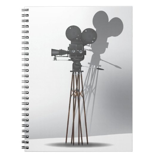 Oude film notitieboek (Voorkant)