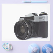 Oude filmcamera flyer (Enkel)