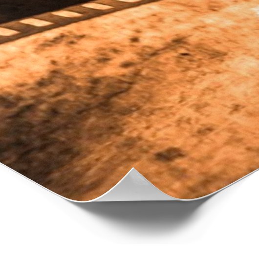 Oude  filmcamera poster (Hoek)