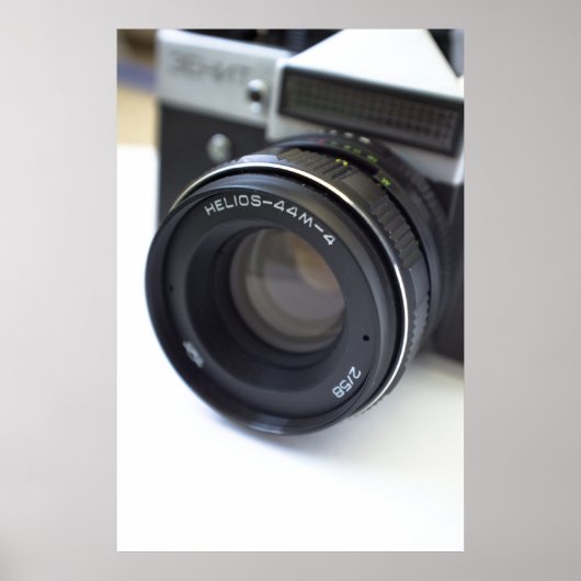 Oude filmcamera poster (Voorkant)