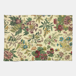 Oude flora overvloed theedoek