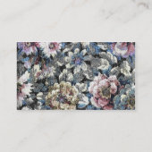 Oude Floral Visitekaartje (Achterkant)