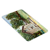 Oude Florida Homestead rustieke Waterverf schilder Magneet (Rechterzijde)