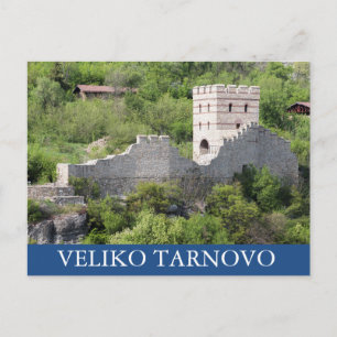 Oude fort Tsarevets in Veliko Tarnovo, Bulg Briefkaart