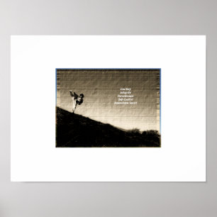 'Oude foto' Taekwondo brengt poster aan