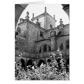 Oude foto van Courtyard Black & White