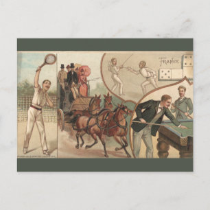 Oude Frankrijk Briefkaart