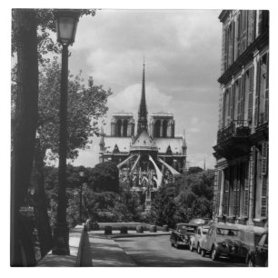 Oude Frankrijk Parijs notre dame saint louis eilan Tegeltje
