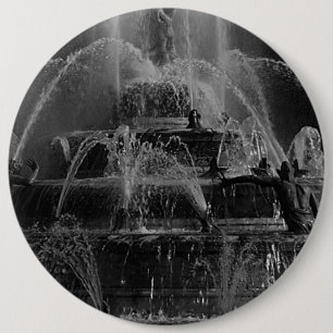 Oude Frankrijk Versailles paleis Latona Fontein Ronde Button 6,0 Cm