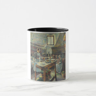 Oude Franse Keuken Mok