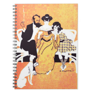 Oude Franse Poster Notitieboek