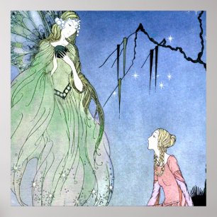 “Oude Franse Sprookjes” door Virginia Francess Ste Poster