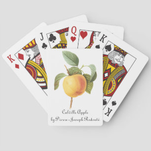 Oude Fruitvoedsel, Calville Appel door Redoute Pokerkaarten