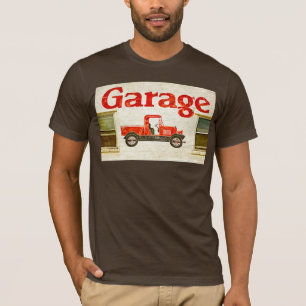 Oude garage t-shirt