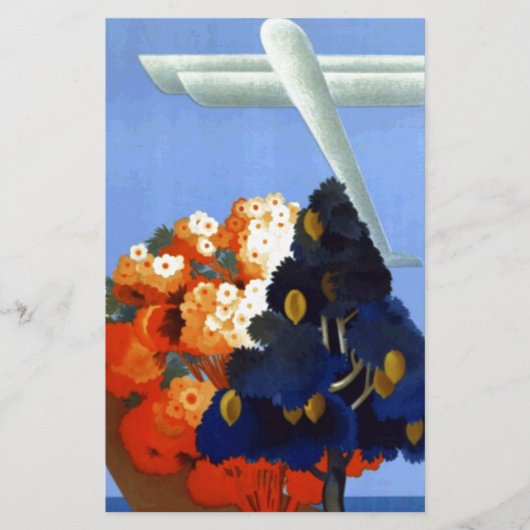 Oude Garda Italië Europa Lucht Reizen Briefpapier (Voorkant)