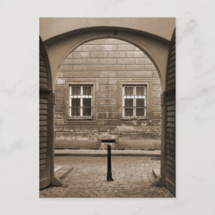 oude gateway briefkaart