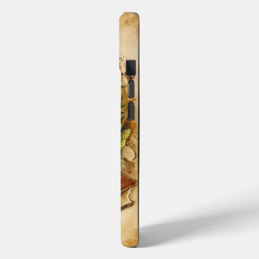 Oude Gebarsten Schedel Case-Mate iPhone Case (Achterkant / Links)