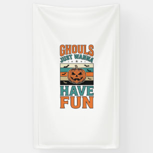Oude geesten willen gewoon lol hebben Halloween T- Spandoek
