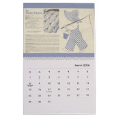 Oude , gefaseerde billen kalender (Mar 2026)