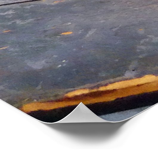 Oude gefaseerde microscoop poster (Hoek)