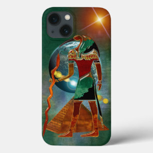Oude geheimen THOTH 3D Egyptian Scifi iPhone 13 Hoesje