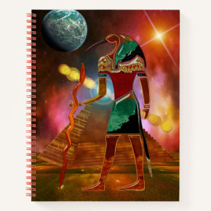 Oude geheimen THOTH 3D Egyptian Scifi Notitieboek