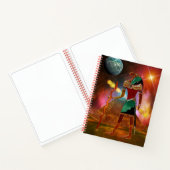 Oude geheimen THOTH 3D Egyptian Scifi Notitieboek (Binnen)