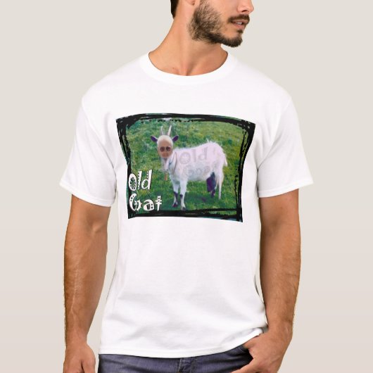 Oude geit t-shirt (Voorkant)
