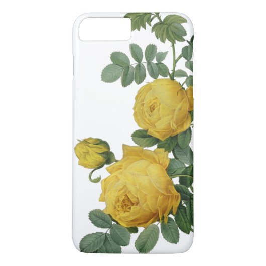 Oude gele roos schilderij behuizing Case-Mate iPhone case (Achterkant)