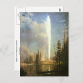 Oude gelovigen, Albert Bierstadt Briefkaart (Voorkant / Achterkant)