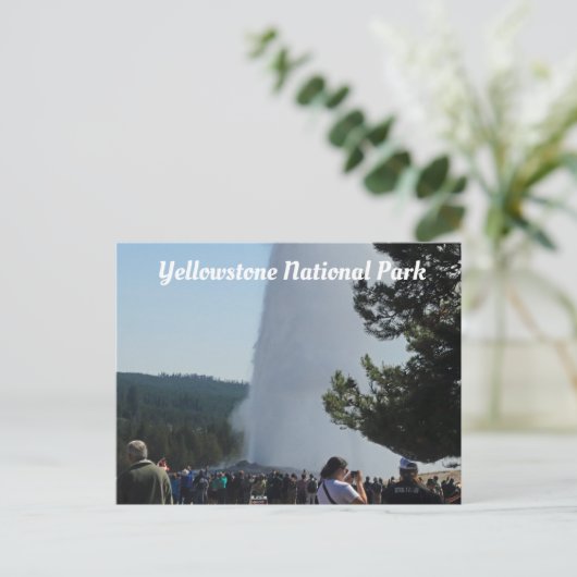 Oude gelovigen briefkaart (Staand voorkant)