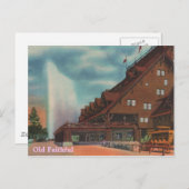 Oude gelovigen briefkaart (Voorkant / Achterkant)