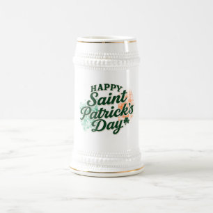 Oude Gelukkige St. Patrick's dag Bierpul