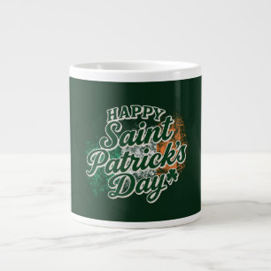 Oude Gelukkige St. Patrick's dag Extra Grote Beker