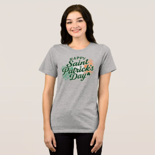 Oude Gelukkige St. Patrick's dag  Tri-Blend Shirt