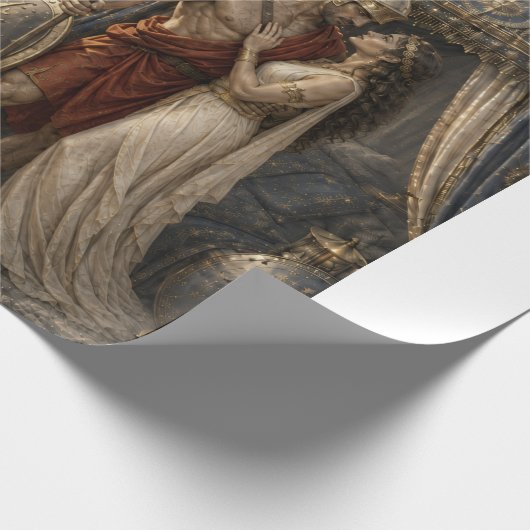 Oude geschiedenis cadeaupapier (Hoek)