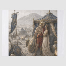 Oude geschiedenis tissuepapier