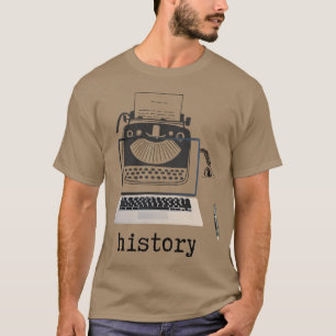 Oude geschiedenis vrienden t-shirt