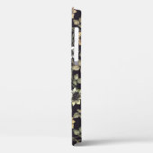 Oude gestructureerde anemoon bloem achtergrond | Case-Mate iPhone case (Achterkant / Links)