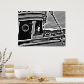 Oude Geviste Boat Forecabin - Kunstmatige Prints (Keuken)