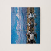 Oude Geviste havenhaven Legpuzzel (Verticaal)