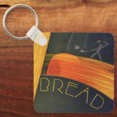 Oude Gezonde Voedingsmiddelen, Volkoren Tarwebrood Sleutelhanger (Voorkant)